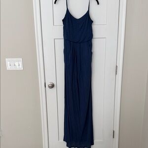 Chic Navy Maxi Dress